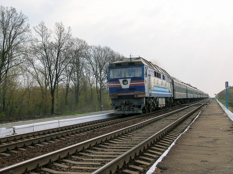 Trainstation in Dubinka